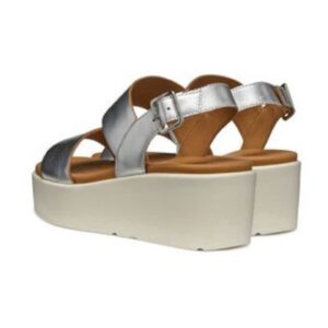 Sandale dama 304618437 - Piele naturala - Argintiu - Argintiu