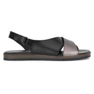 Sandale dama - 18270 - Piele naturala - Negru