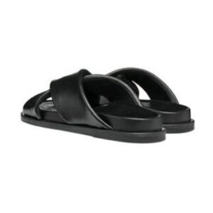 Papuci dama  304625732 - Piele naturala - Negru - Negru