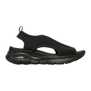 Sandale slip-on din material textil