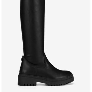 Cizme dama 5905588925101 - Sintetic - Negru - Negru