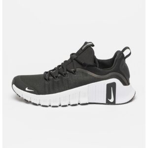 Pantofi Free Metcon 6 - pentru fitness - Negru stins/Alb optic