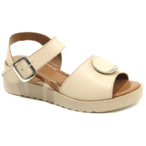 Sandale dama D22 S361 - Bej