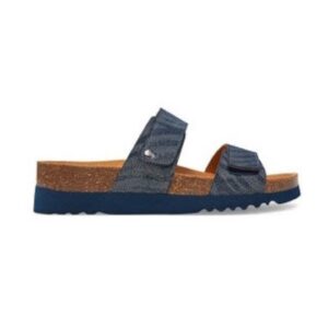 Papuci dama  304795848 - Piele ecologica - Albastru - Albastru