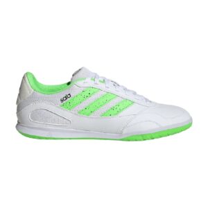 Pantofi pentru fotbal Super Sala Competition III - Verde neon/Alb murdar