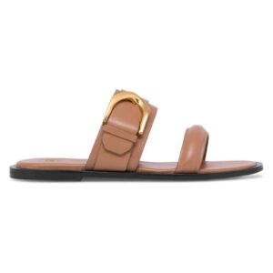 Sandale dama -  590558834419336 - Piele naturala - Maro