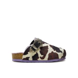 Papuci de casa Dakota G105326 Negru -  Piele naturala