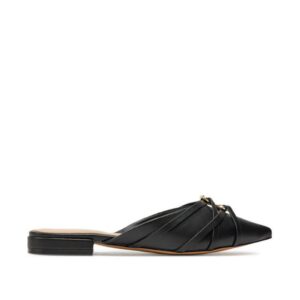 Papuci dama 303830656 - Piele ecologica - Negru - Negru