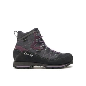 Bocanci trekking dama  304276019 - Piele naturala - Gri - Gri