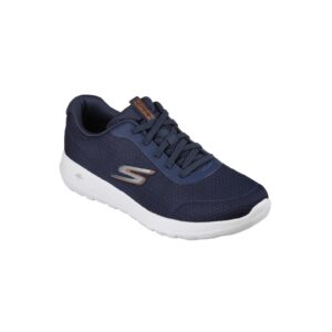 Pantofi sport slip-on de plasa cu aspect tricotat GOwalk 6 - Bleumarin