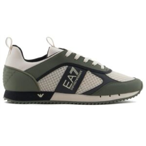 Pantofi sport pentru Barbati - black white laces - X8X027-XK050-T991 - Gri - Gri
