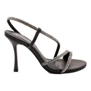 Sandale cu toc stiletto Sisi - Negru