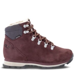 Ghete si bocanci sport dama 303051938 - Piele naturala/Piele nabuc - Visiniu