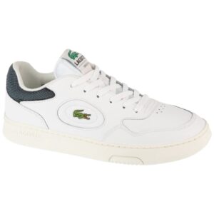 Pantofi sport din piele cu detalii logo Lineset - Alb