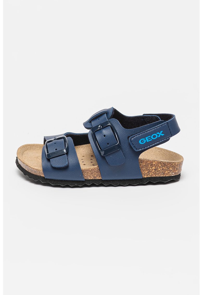 Sandale slingback cu catarama Ghita - Bleumarin