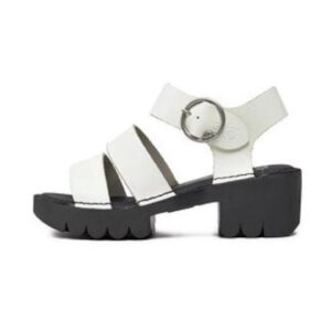 Sandale dama 303683573 - Piele naturala - Alb - Alb