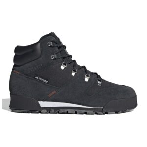 Pantofi cu segmente de piele intoarsa pentru drumetii Terrex Snowpitch - Negru