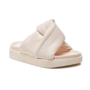 Papuci dama 303971076 - Piele naturala - Bej - Bej