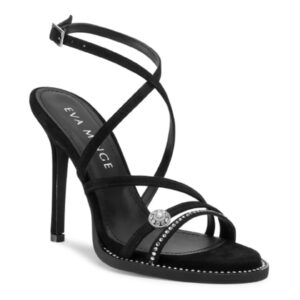 Sandale dama -  206905000 - Negru - Piele naturala/Piele intoarsa - Negru