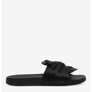 Papuci dama 5905588637783 - Sintetic - Negru - Negru