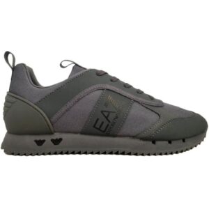Pantofi sport pentru Barbati - Black White Cordura - X8X027-XK219-Q748 - Gri - Gri