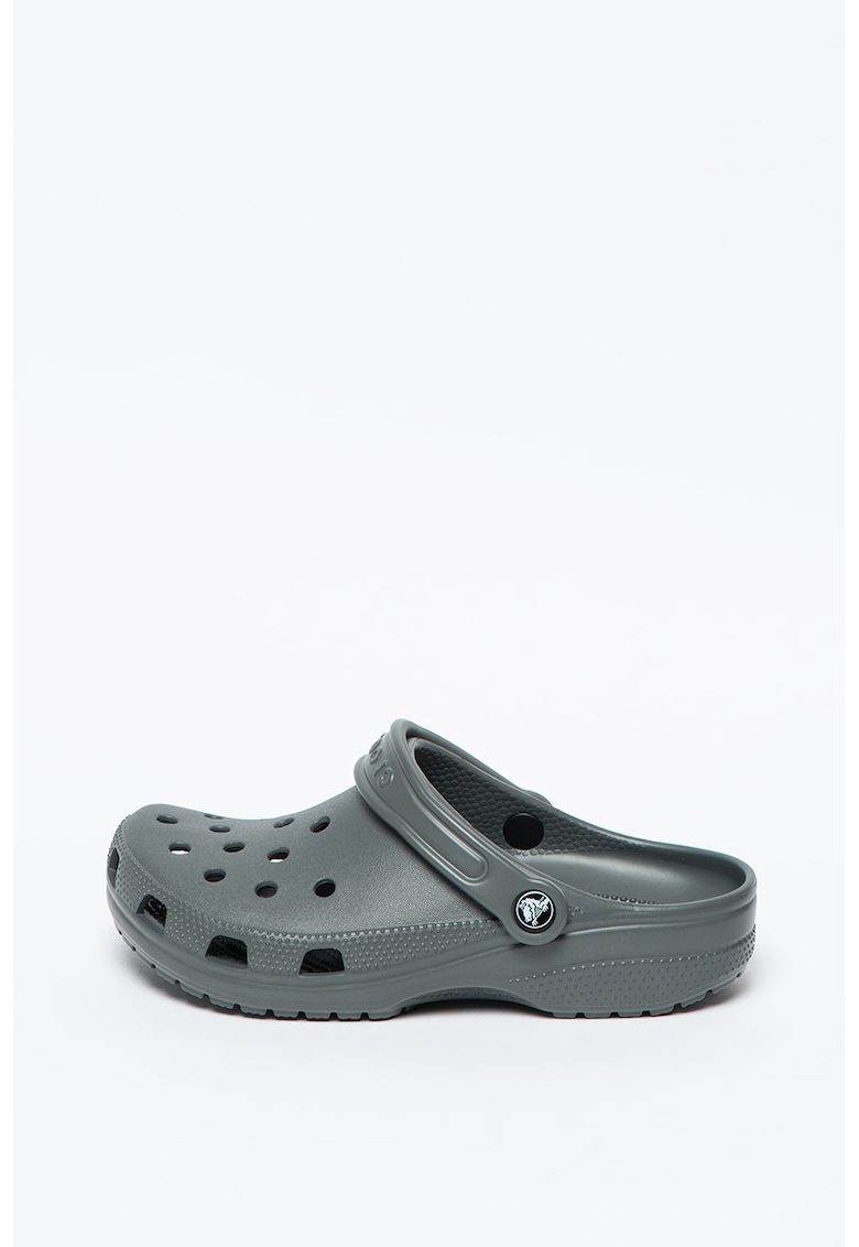 Saboti roomy fit cu bareta slingback si perforatii
