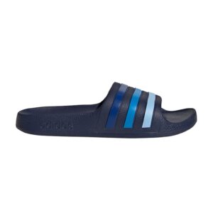 Papuci cu talpa ergonomica Adilette - Albastru pastel/Albastru inchis
