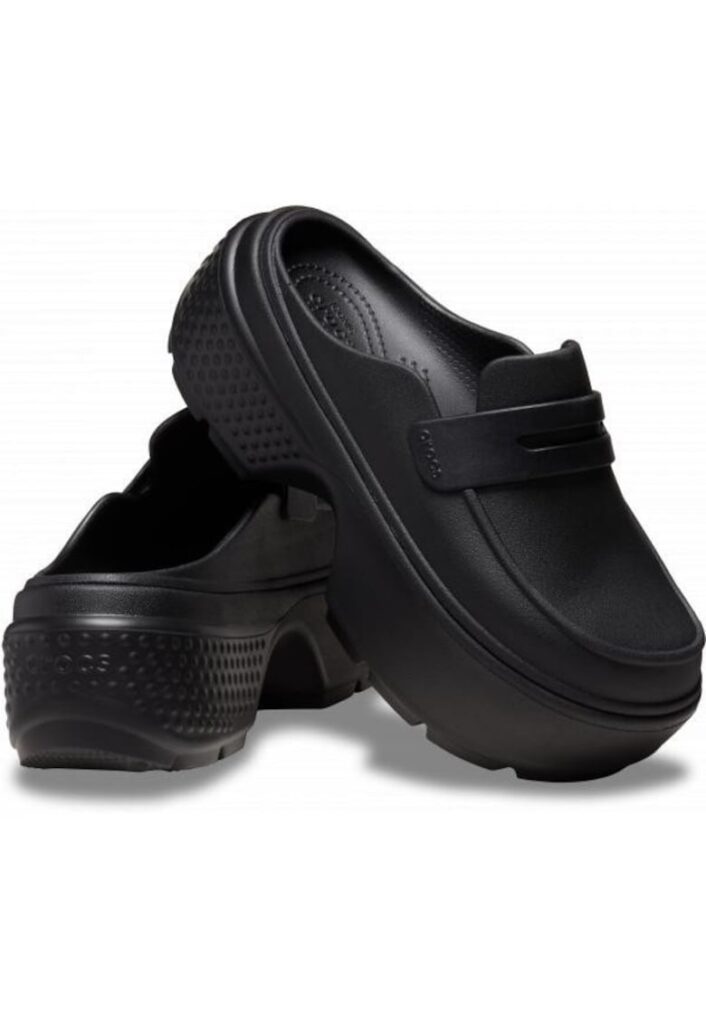 Saboti Femei - Stomp Loafer 209937 Clog - Negru - Negru