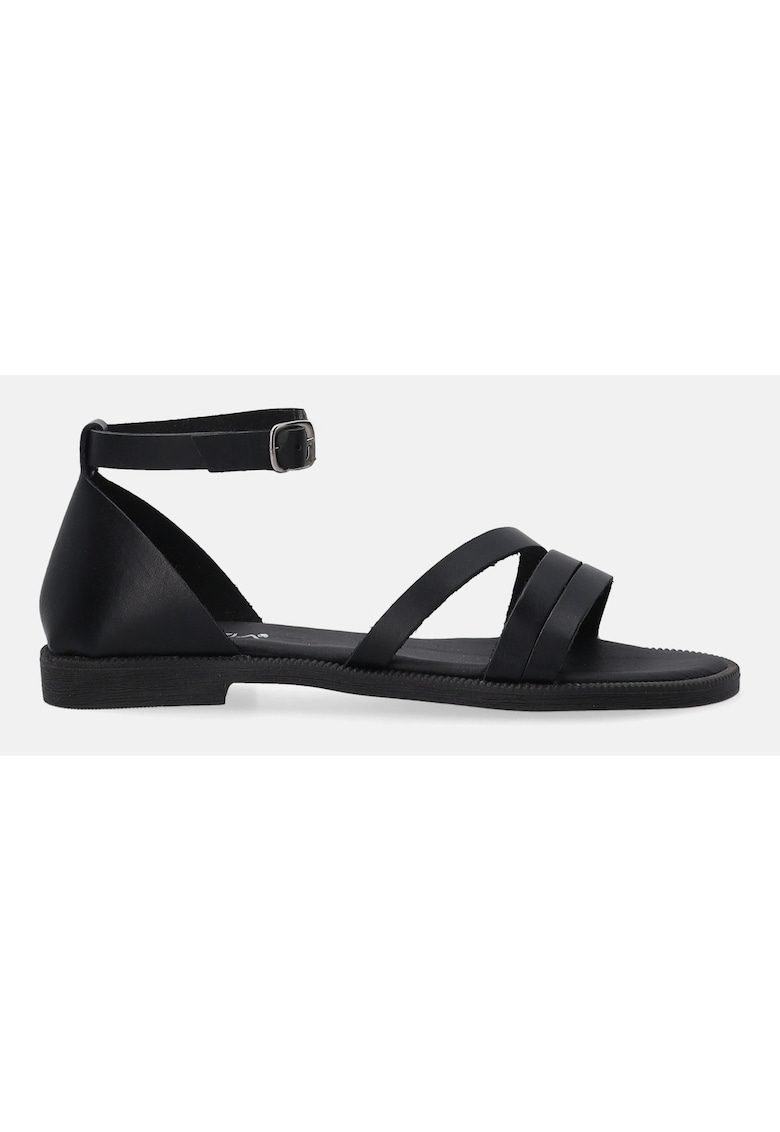 Sandale din piele cu barete multiple