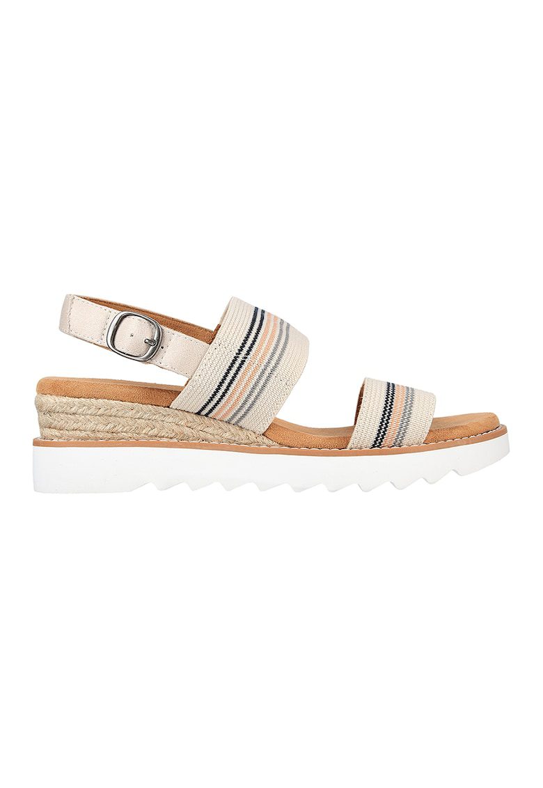 Sandale singback Desert Kiss - Negru/Bej/Roz
