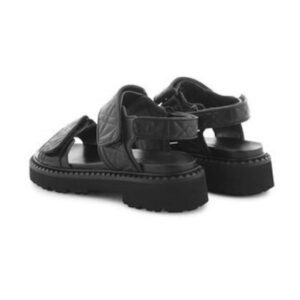 Sandale dama 304878831 - Piele naturala - Negru - Negru