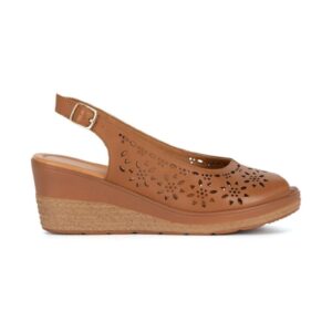 Sandale dama - 590559 - Piele naturala - Maro -