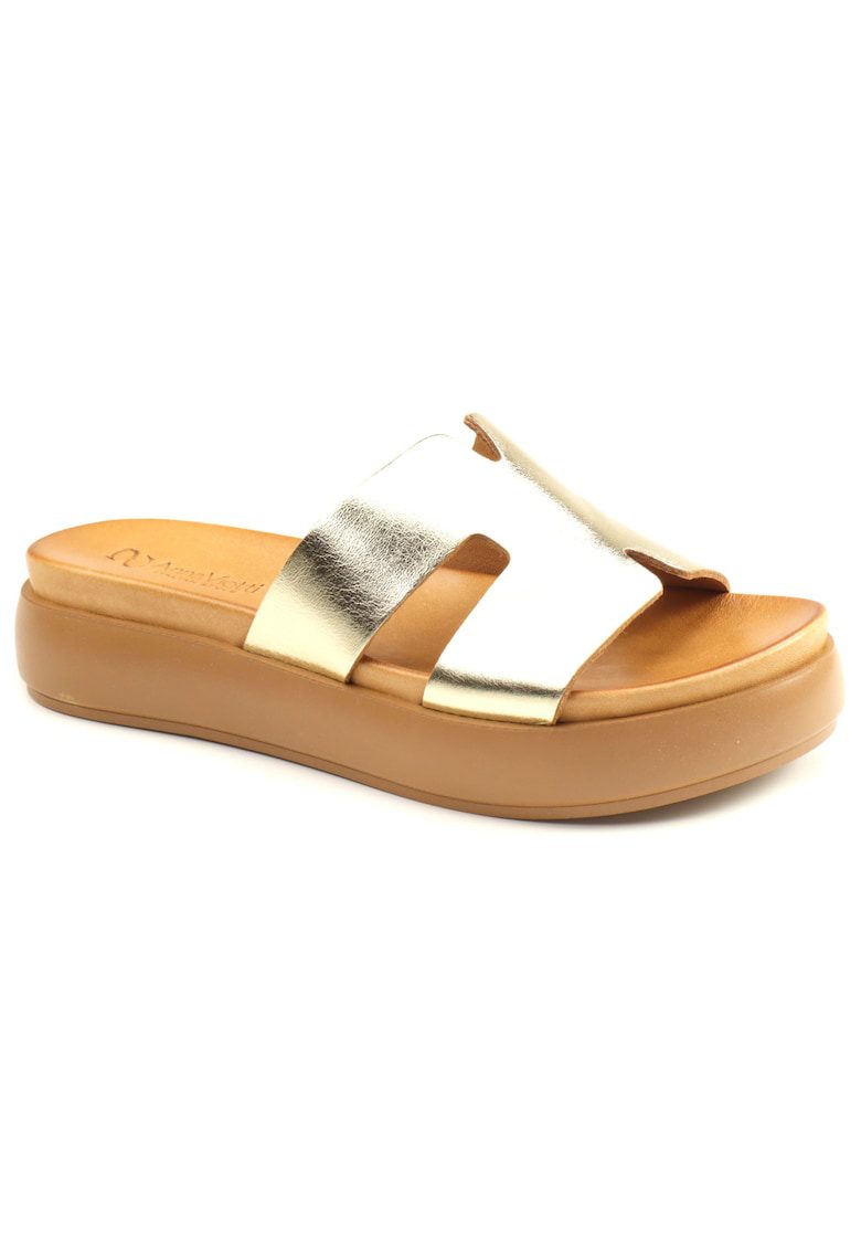 Papuci dama D5 2713 - Auriu