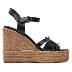 Sandale dama  303736187 - Piele naturala - Negru
