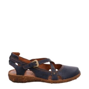 Sandale Rosalie Ocean -  Femei - Piele Naturala - Bleumarin/Maro