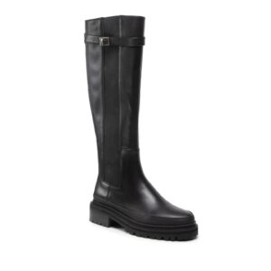 Cizme dama -  301322917 - Piele naturala - Negru - Negru