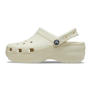 Saboti slingback cu model perforat si talpa flatform