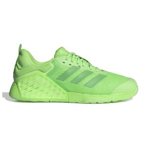 Pantofi cu logo pentru fitness Dropset 3 - Verde neon