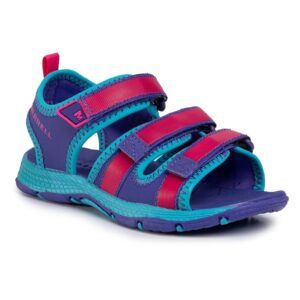 Sandale baieti - Piele ecologica - Violet