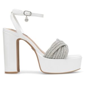 Sandale dama - 92570 - Sintetic - Alb