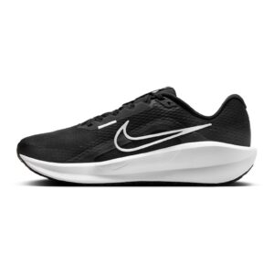Pantofi din plasa cu logo contrastant pentru alergare Downshifter 13 Road - Alb/Negru