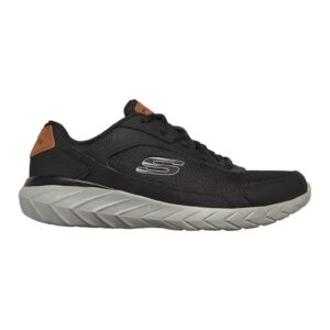 Pantofi de piele cu insertii de plasa pentru fitness Overhaul 2.0 - Negru stins