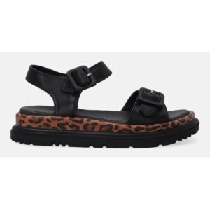 Sandale din piele flatform