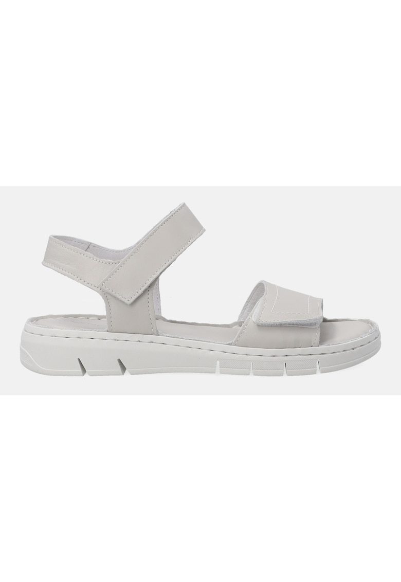 Sandale din piele cu velcro