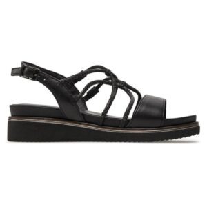 Sandale dama  303735395 - Piele naturala - Negru