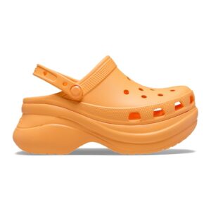 Saboti slingback demi-wedge Bae - Portocaliu mandarina