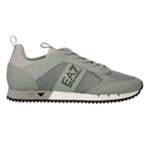 Pantofi sport pentru Barbati - black white laces - X8X027-XK050-T531 - Gri - Gri