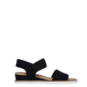 Sandale wedge de piele intoarsa Desert Kiss