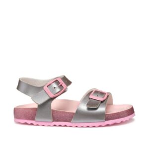 Sandale dama 304621161 - Piele ecologica - Argintiu - Argintiu