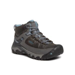 Ghete trekking dama  Piele ecologica - Gri